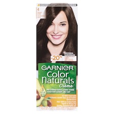 Garnier Color Naturals permanentní barva na vlasy 4 Středně hnědá,60 +40 +12 ml