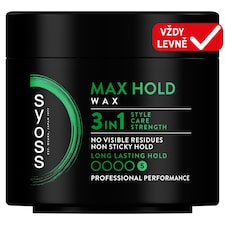 Syoss Max Hold 3v1 stylingový vosk na vlasy 150ml