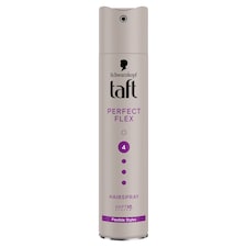 Schwarzkopf Taft Perfect Flex lak na vlasy pro flexibilní účesy 250ml