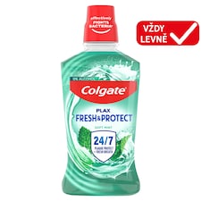 Colgate Plax Soft Mint ústní voda bez alkoholu 500ml
