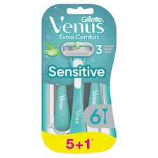 Gillette Venus Extra Comfort Sensitive Pohotová Holítka, Balení Po 6