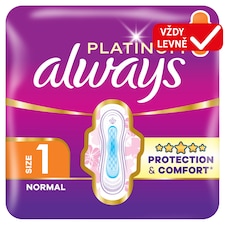 Always Platinum Hygienické Vložky Normal (Velikost 1) 30 Ks