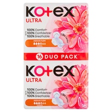 Kotex Ultra Normal dámské hygienické vložky 16 ks