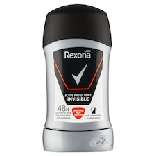 Rexona Men Active Shield + Invisible tuhý antiperspirant 50ml