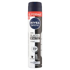 Nivea Men Black & White Invisible Original Sprej antiperspirant 200ml