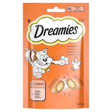 Dreamies S chutným kuřecím 60g