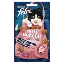 Felix Tasty Nuggets pamlsky pro kočky losos, pstruh 50g