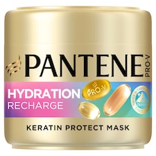 Pantene Pro-V Hydration Recharge Keratin Protect Maska 300ml pro Extrémně Suché Vlasy