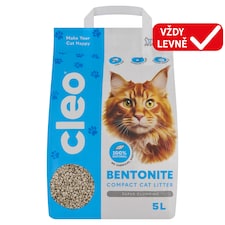 Cleo Stelivo pro kočky compact neutrální 5l
