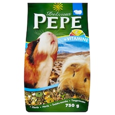 Pepe Delicious kompletní krmivo pro morčata 750g