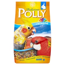 Polly Delicious kompletní krmivo pro střední papoušky 800g