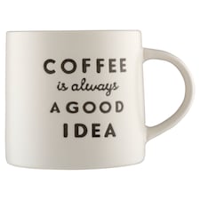 Coffee Slogan embosovaný hrnek