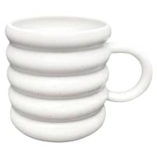 F&F Home Cream Chunky Rib hrnek