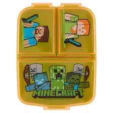 Stor Minecraft Multi Comparment svačinový box