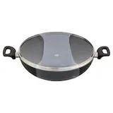 Go Cook Pánev Wok se skleněnou poklicí 32 cm