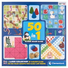 Clementoni 50 v 1 společenská hra
