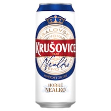 Krušovice Hořké nealko plech 0,5l