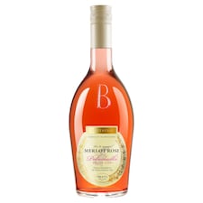 Bostavan Merlot Rose růžové polosladké víno 750ml