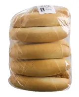 Rohlík hladký bez posypu balený 10ks