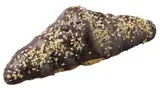 Croissant s tmavou polevou a ořechy 120g