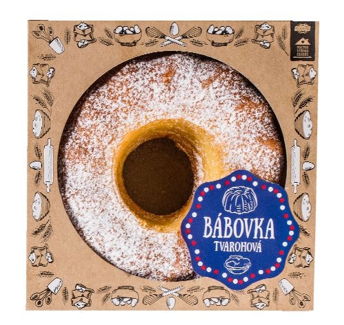 Bábovka tvarohová balená 740g
