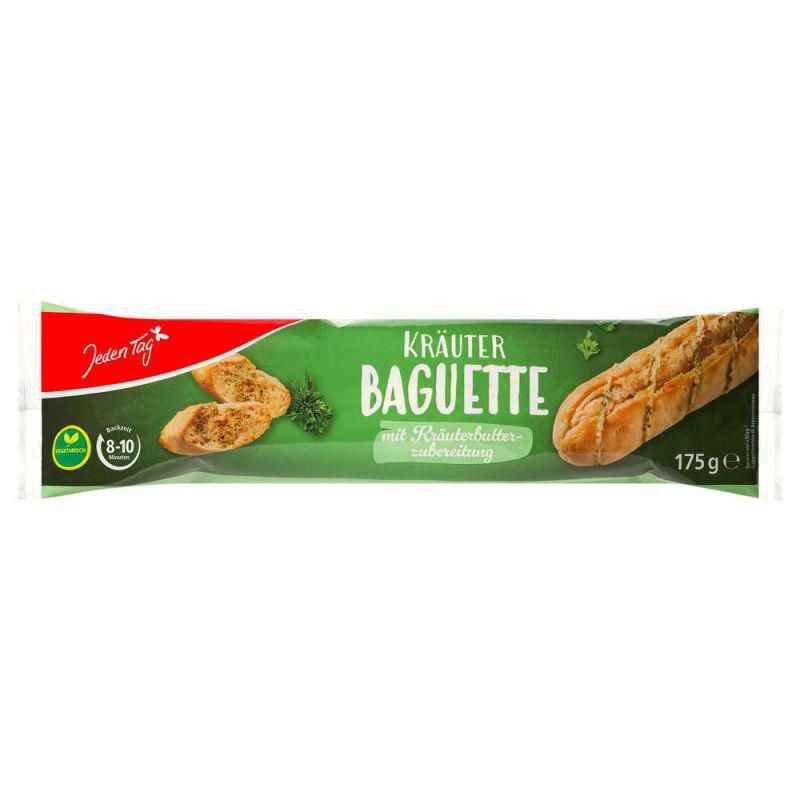 Jeden Tag Bageta s bylinkovým máslem 175g
