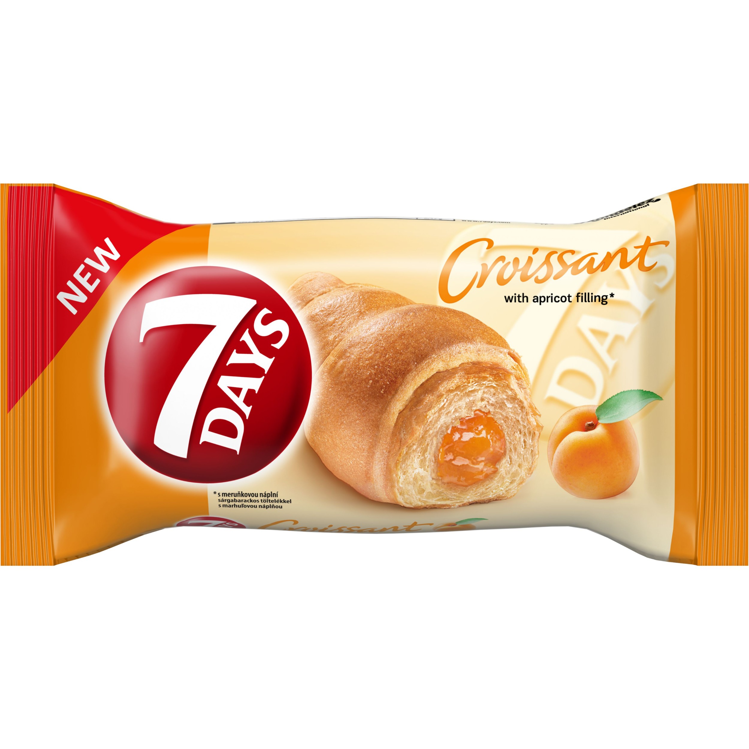 7days Croissant meruňka 60 g