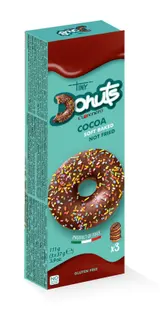 Cuorenero Donuty s polevou bez lepku kakao (3 kusy) 111 g