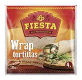 La Fiesta Tortilla Wrap 25cm celozrnná 4ks 245 g