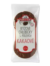 Racio Nový Věk chlebíčky rýžové kakaové 60 g
