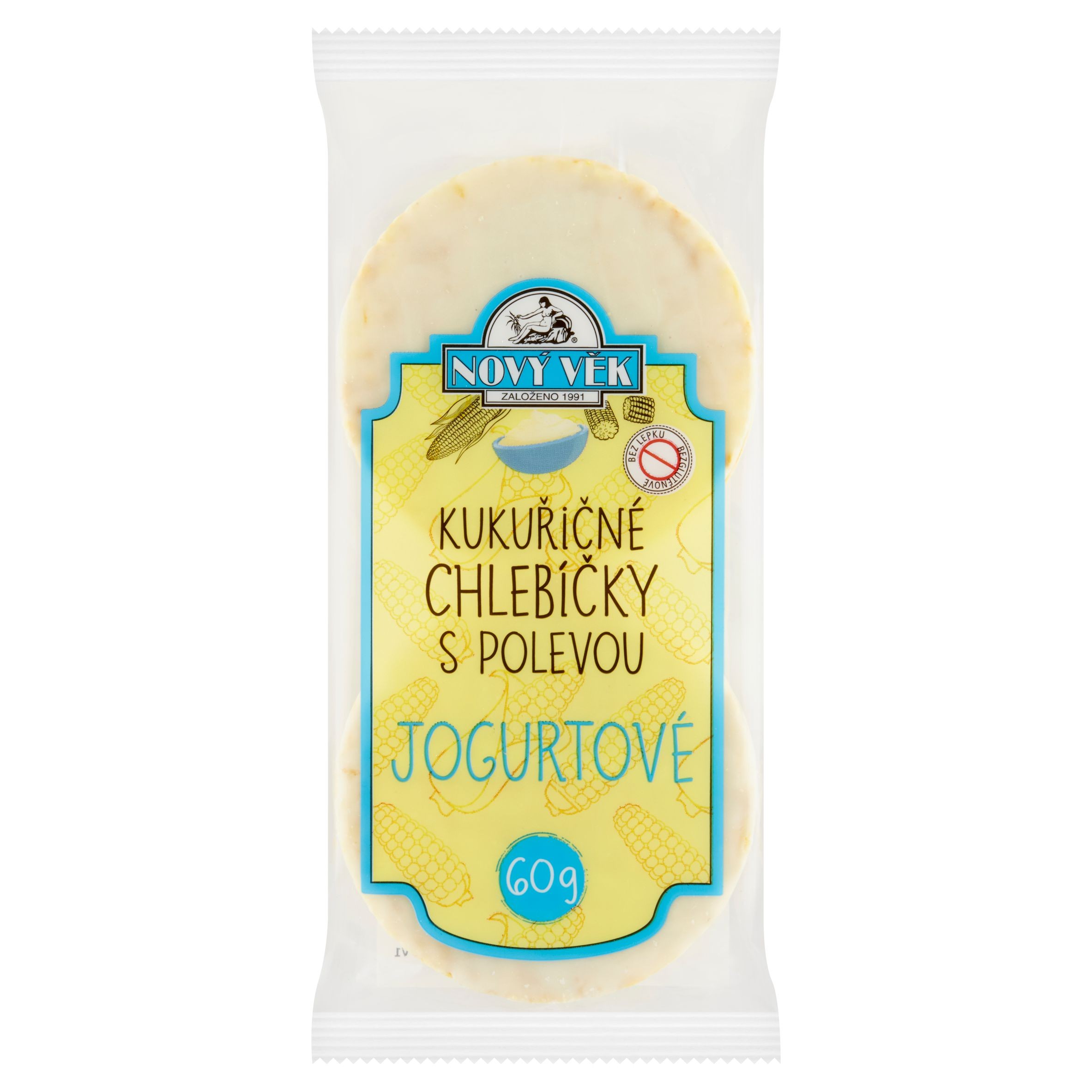 Racio Nový Věk chlebíčky rýžové jogurtové 60 g