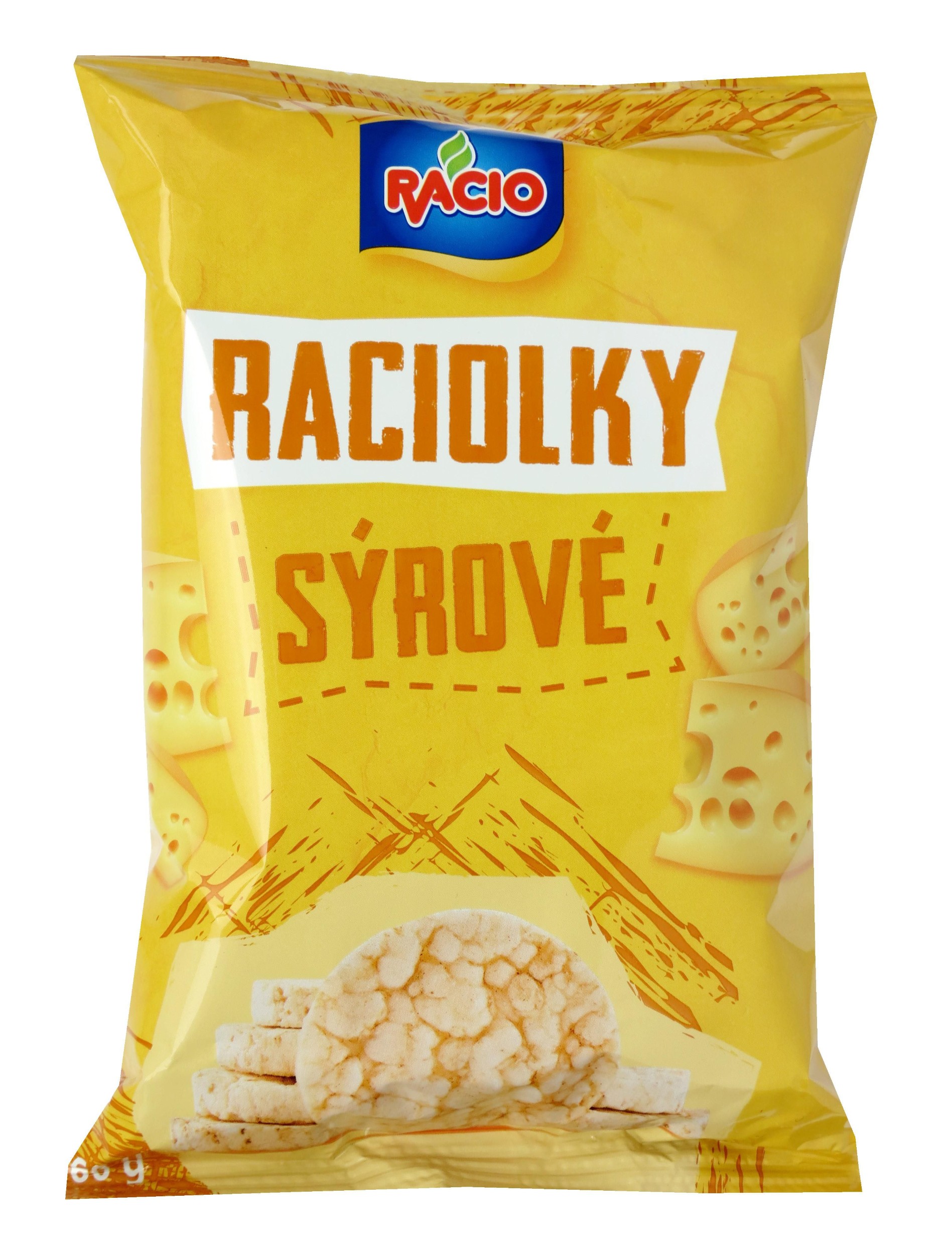 Racio Raciolky sýrové minichlebíčky 60 g