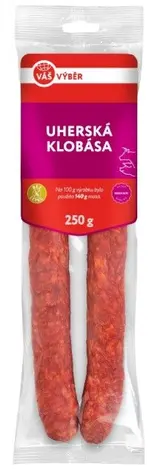 Váš Výběr Uherská klobása 250g