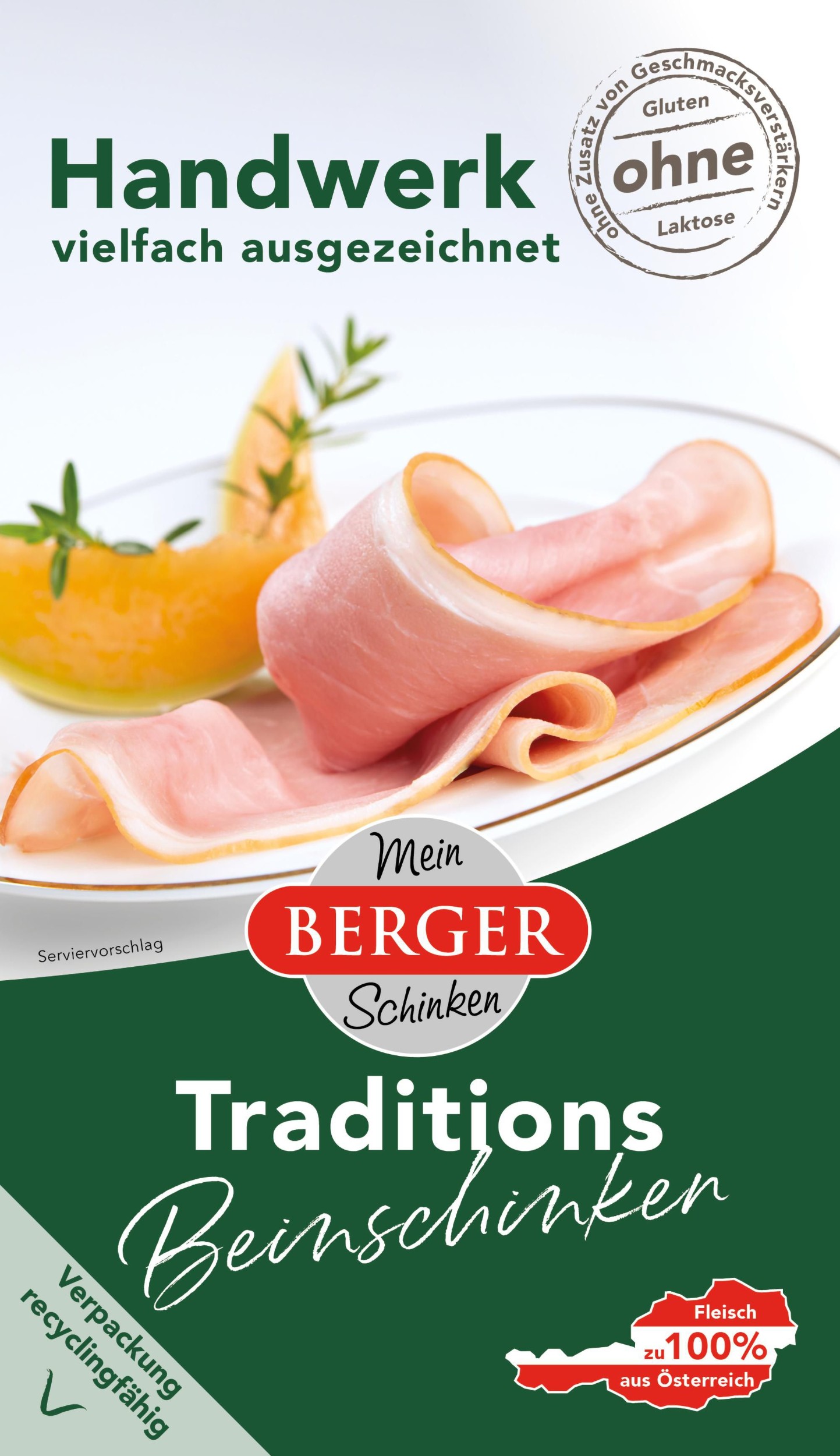 Berger Šunka z kýty krájená 100g