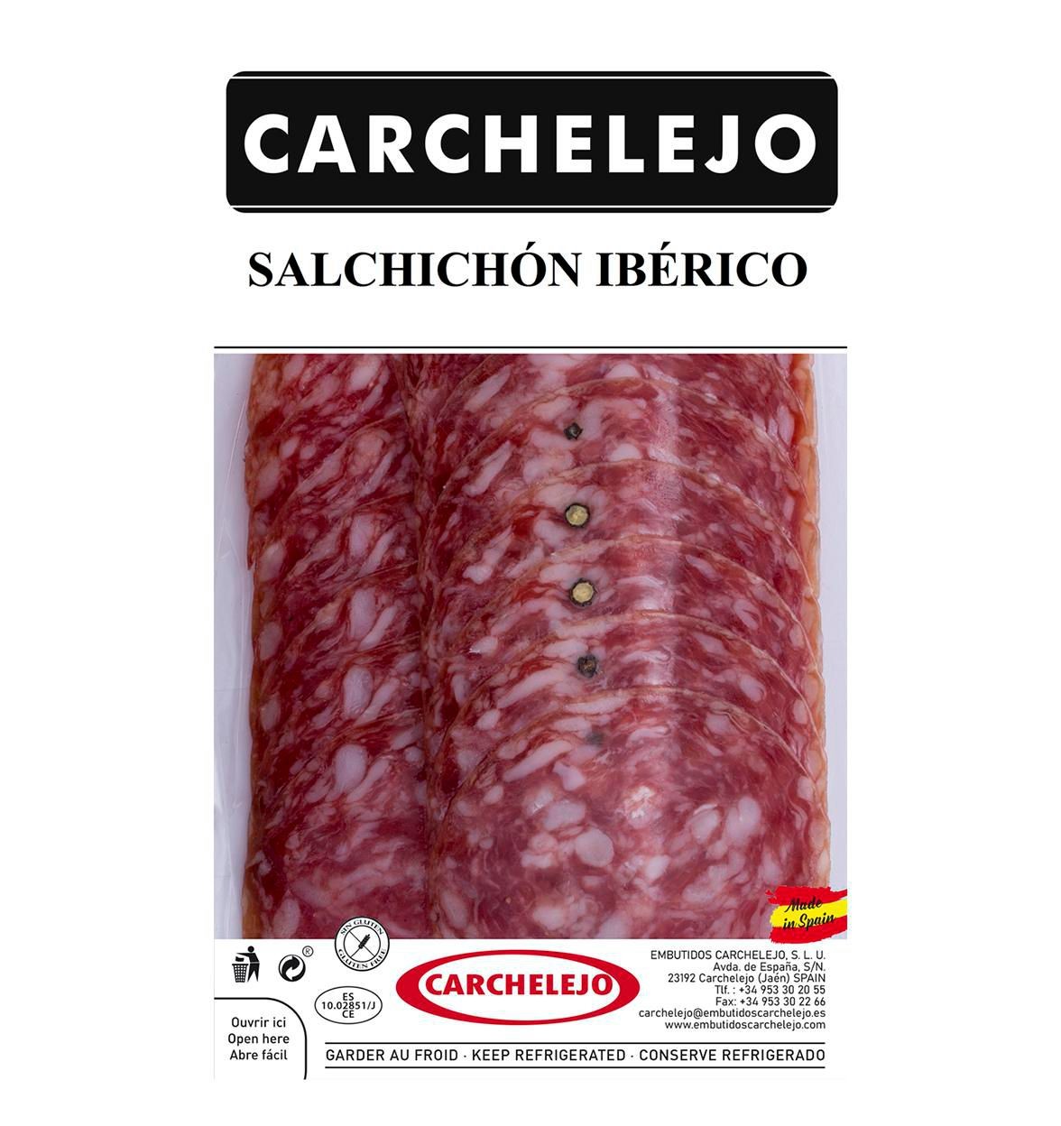 Carchelejo Salchichon Iberico plátky 80 g