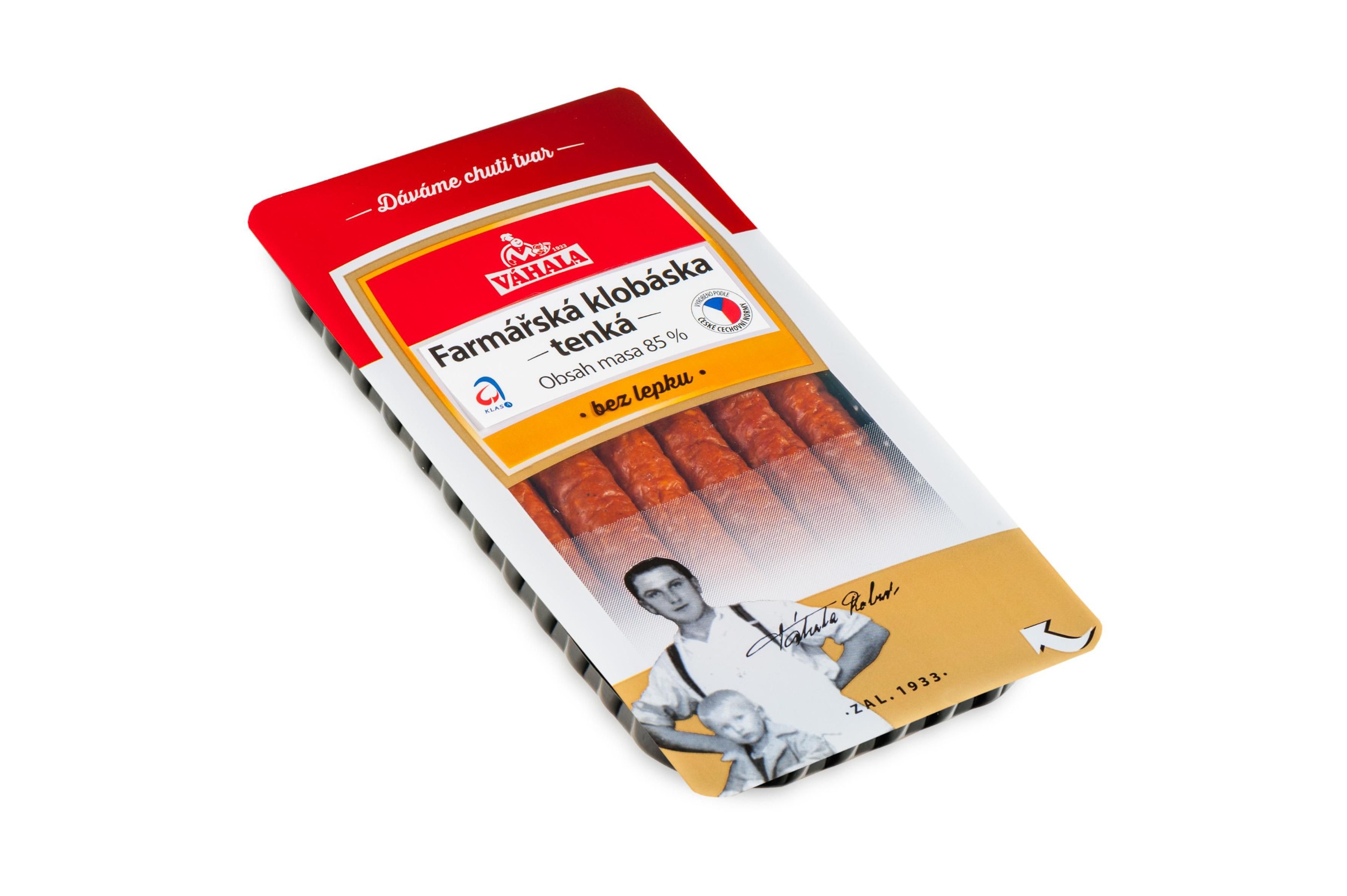 Váhala Farmářská klobáska 210g