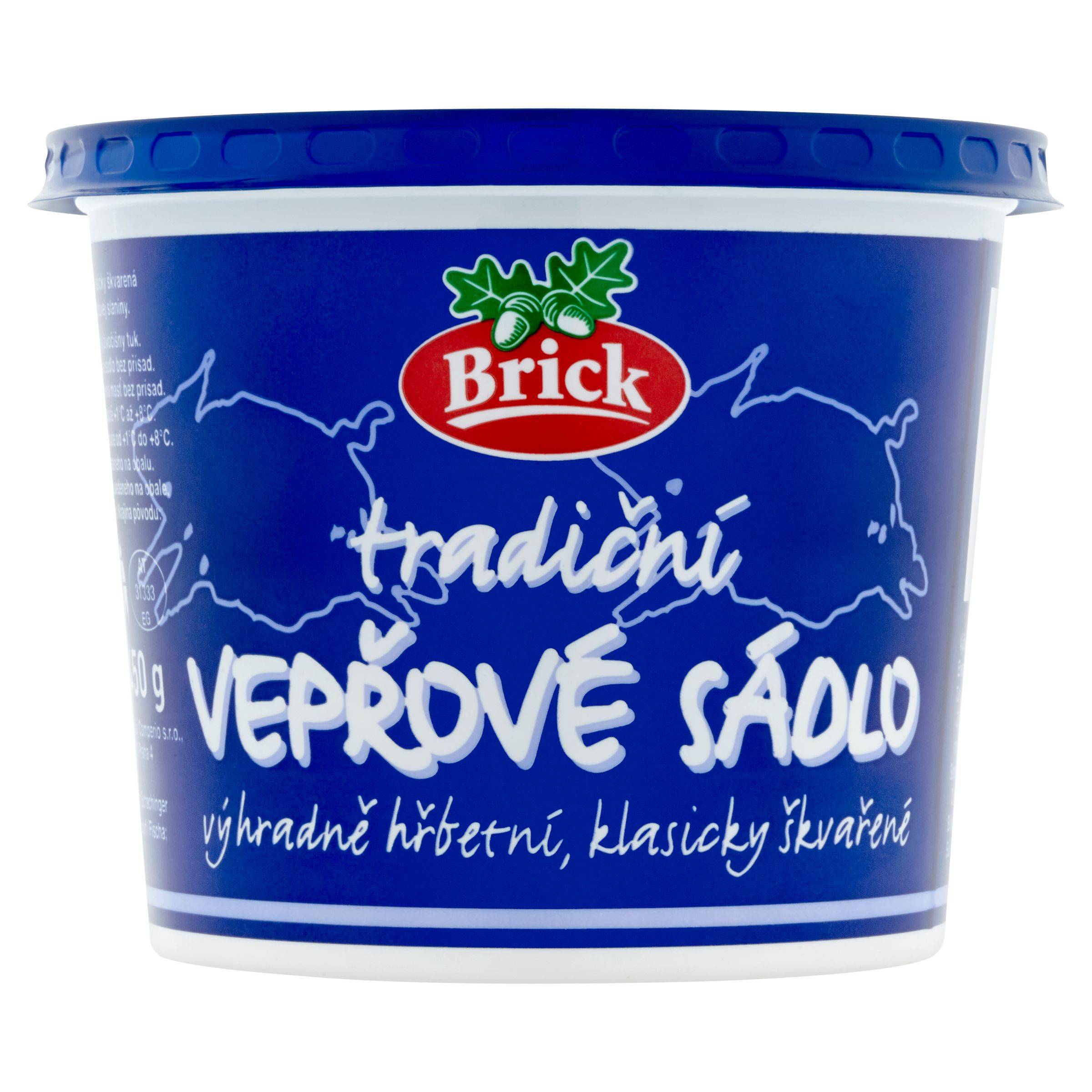 Brick Tradiční vepřové sádlo 450 g