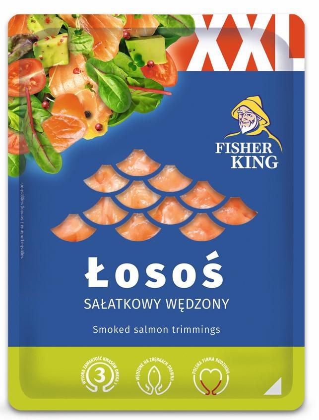 Fisher King Losos uzený salátový 200 g