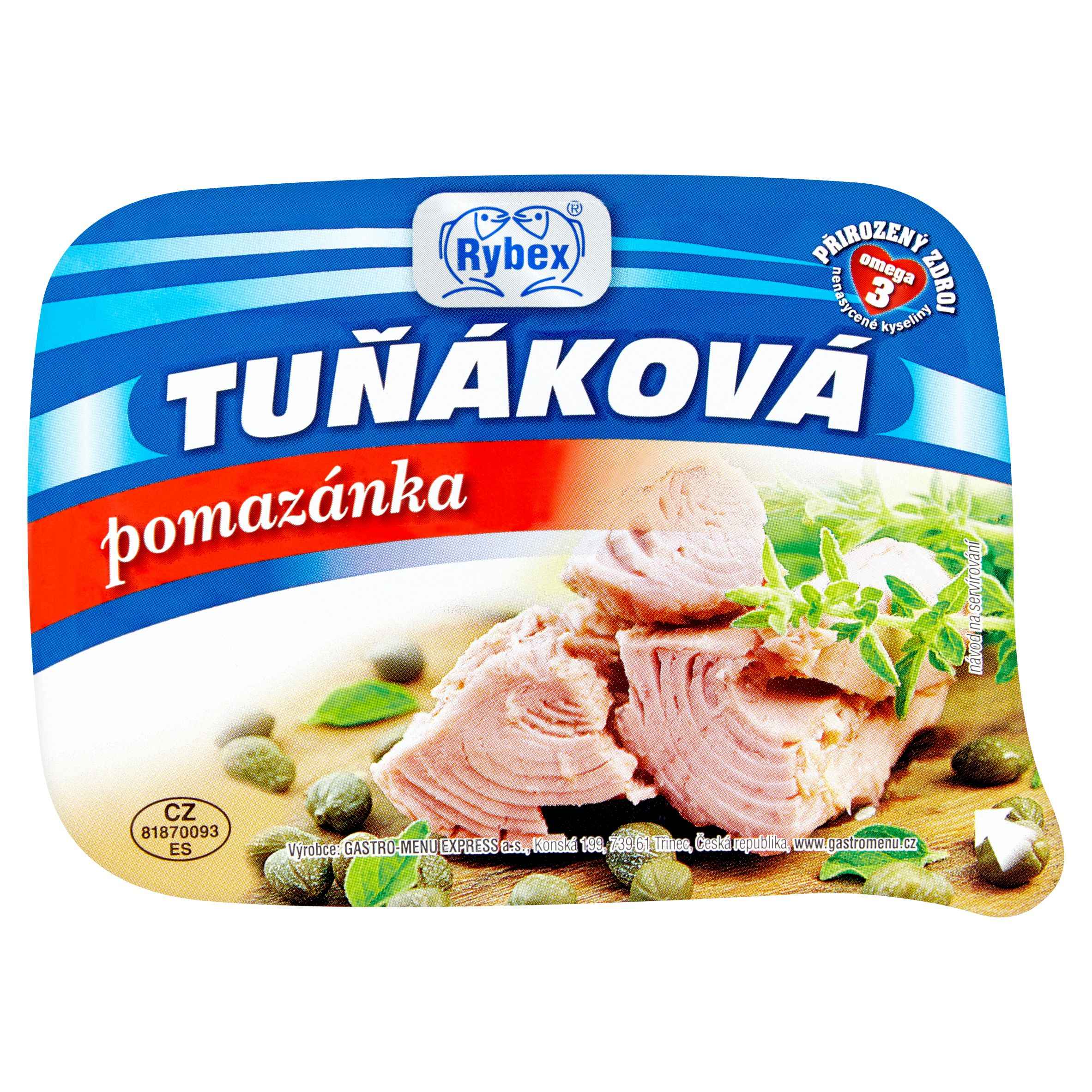 Rybex Tuňáková pomazánka 120 g