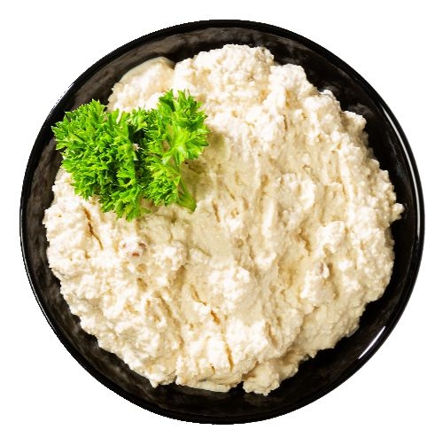 Tofu pomazánka se smaženou cibulkou