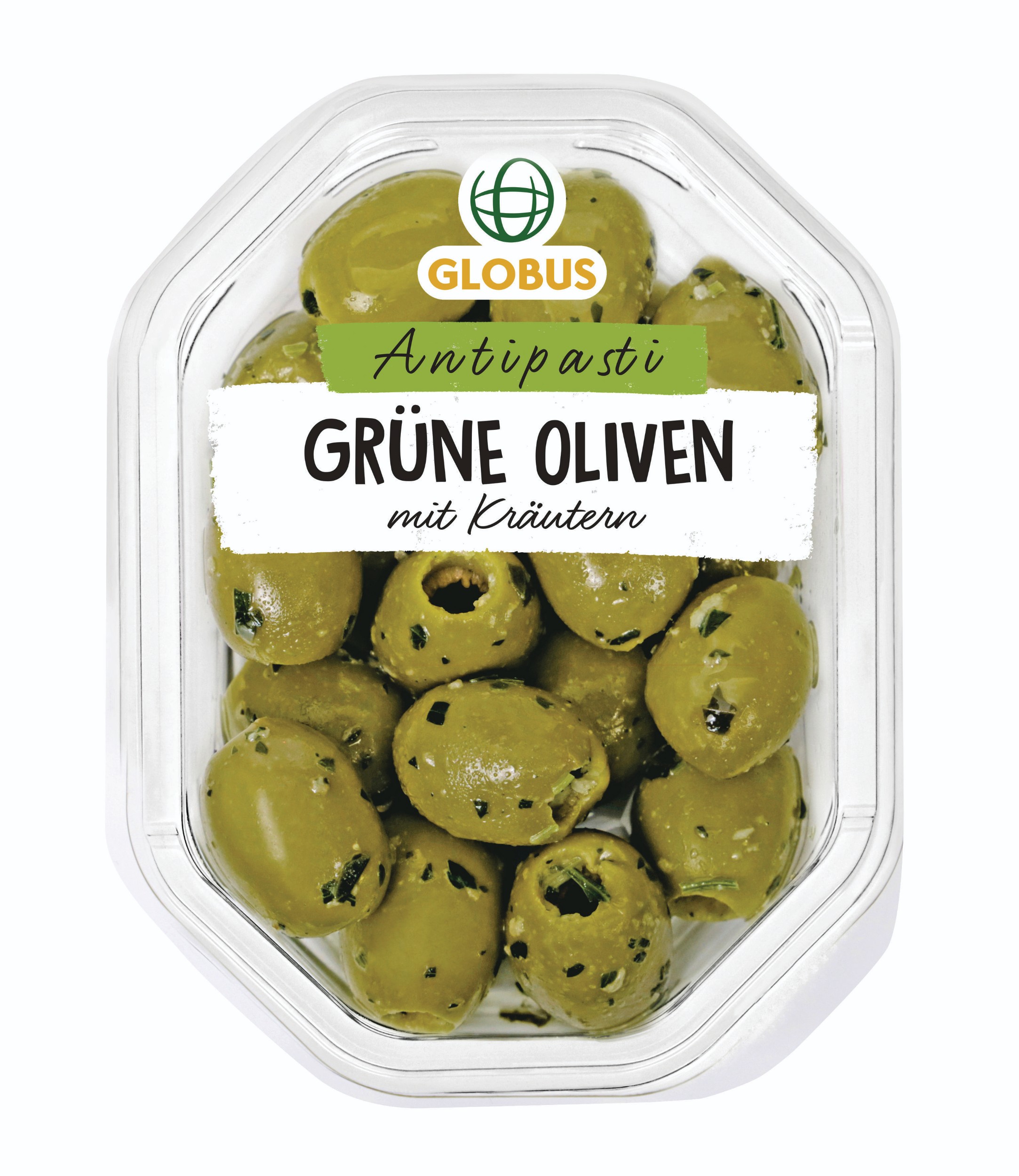 Zelené olivy s bylinkami 130g