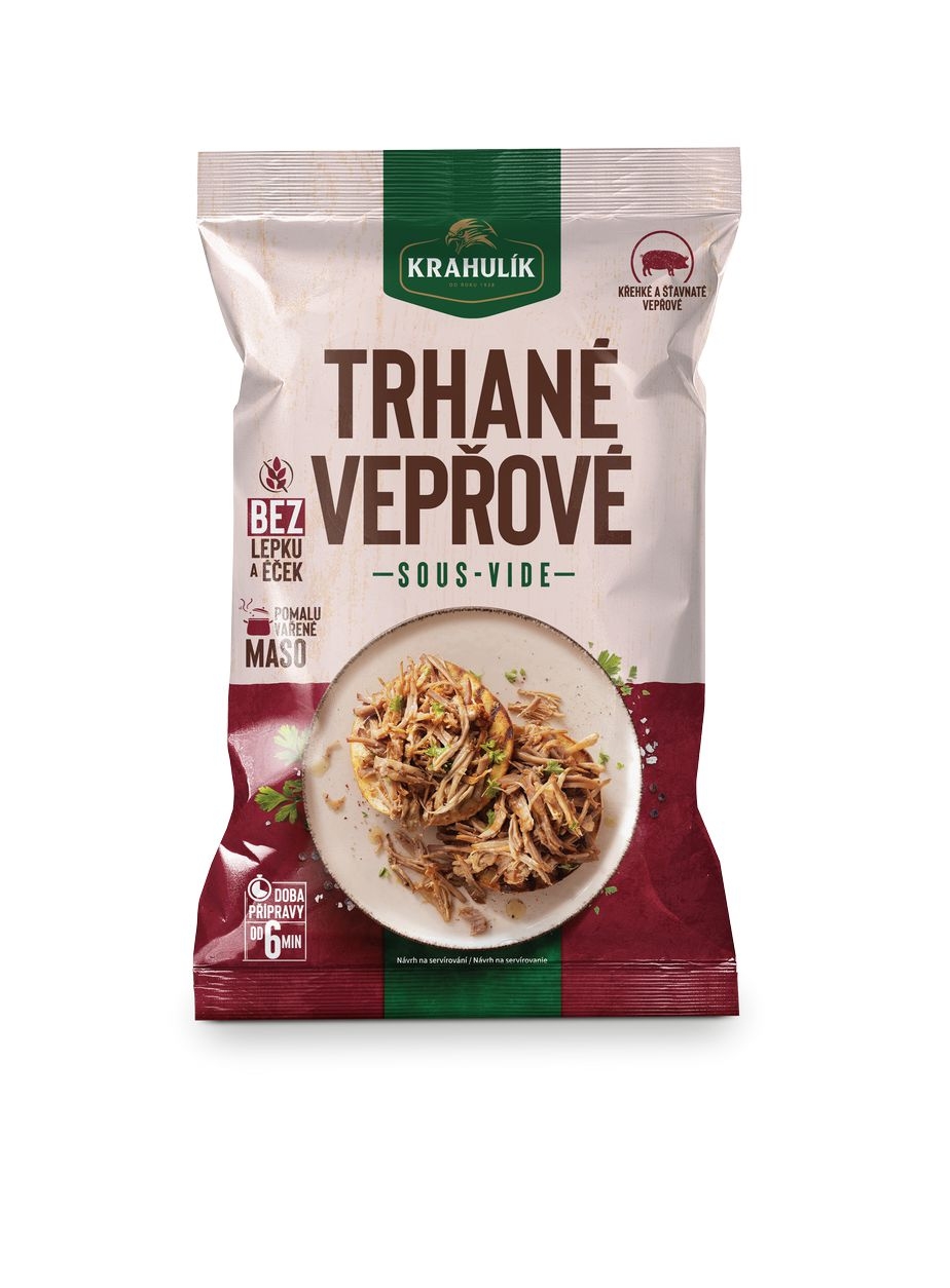 Krahulík Trhané vepřové sous-vide 300 g