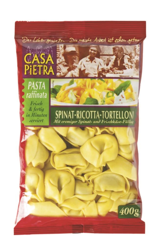 Casa Pietra Tortelloni se špenátem a ricottou 400g