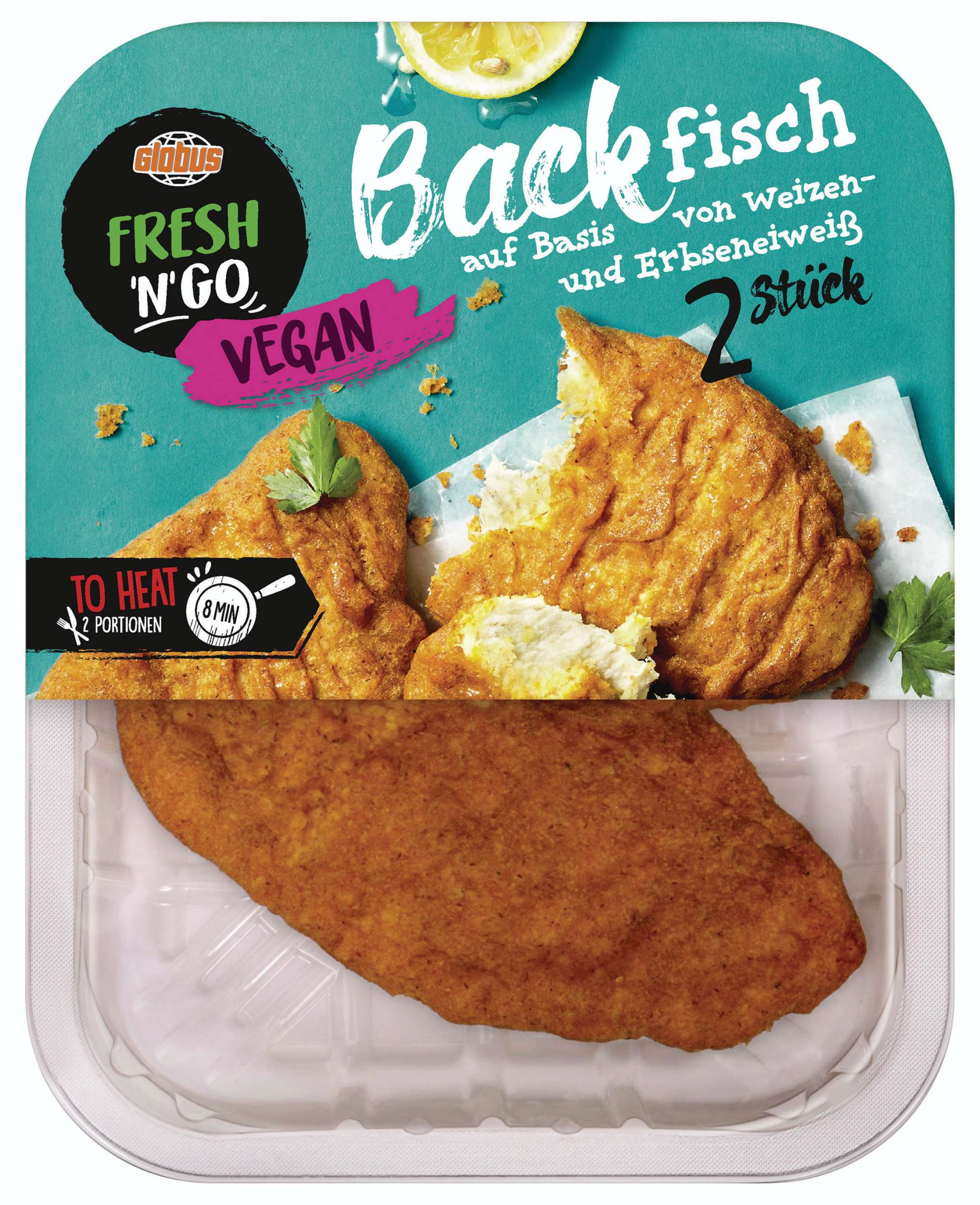 FRESH 'N' GO backfisch 170 g