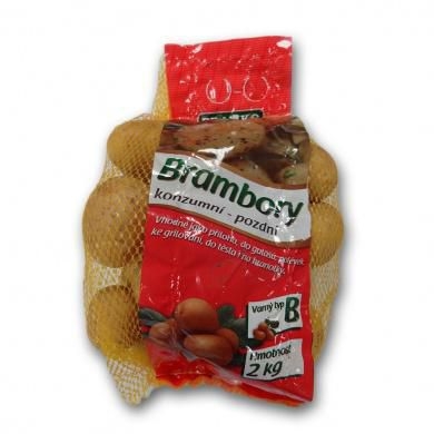 Brambory konzumní pozdní žluté B 2 kg