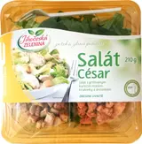 Jihočeská zelenina Salát César s grilovaným kuřecím masem a krutonky 210 g