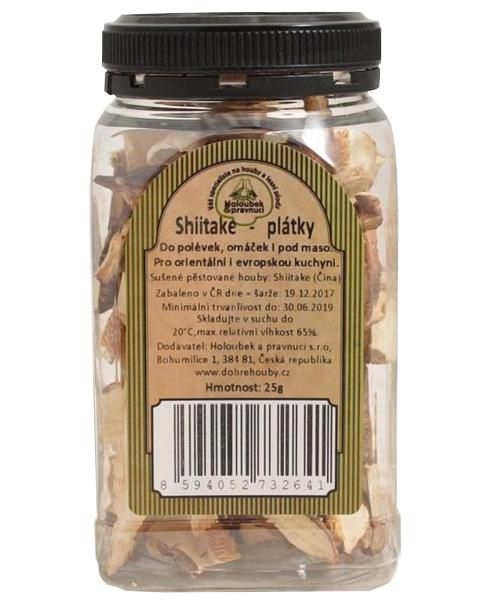 Holoubek Shii-ta-ke sušené plátky 25 g