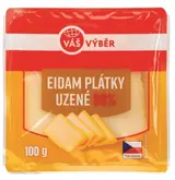 Vás Výběr Eidam 30% plátky uzený 100g