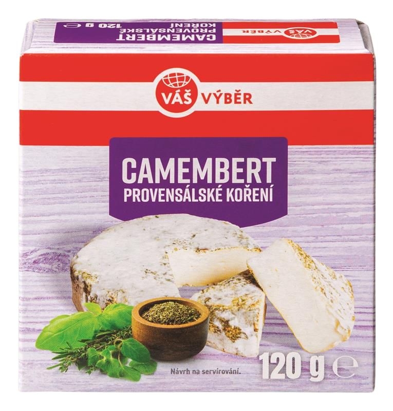 Váš Výběr Camembert provensálské koření 120g