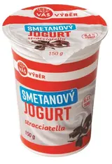 Váš Výběr Smetanový jogurt stracciatella 8,4% 150 g